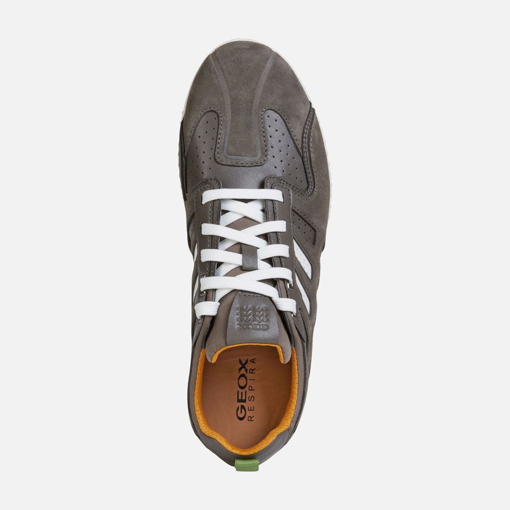 Geox Erkek Spor Ayakkabı Koyu Gri - Snake.2 - SPG-701483